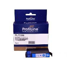 Картридж струйный ProfiLine PL-T1302 для принтеров Epson Stylus SX525WD/SX535WD/SX620/Office B42WD/BX525/BX535/BX625FWD/BX635FWD/BX925/BX935/WorkForce 525/630/3010/3520DWF/3530/3540/7015/7515/7525 с чернилами Cyan 10,1 мл