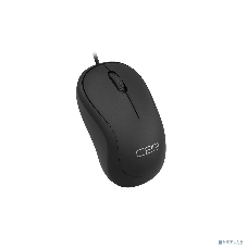 Мышь проводная CBR CM 106 черный, 1000 dpi, USB, кнопки - 3, 1,5 м