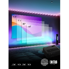 Проектор Cactus CS-PRM.01B.Full HD-A LCD 19000Lm LS 700Lm ANSI (1920x1080) 2500:1 ресурс лампы:50000часов 2xUSB typeA 2xHDMI 1.8кг