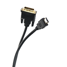 Кабель HDMI to DVI-D (19M -25M) 2м, TV-COM LCG135E-2M