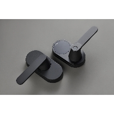 Умный замок Aqara Smart Door Lock U300 навесной разбл.отпеч.паль./код/пар/NFC/прил/мех.кл черный (DL-D02D BL)