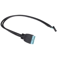 Кабель Cablexpert Внутренний USB2 - USB3 кабель, 9pin/19pin, 0.3m (CC-U3U2-01)