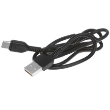 Кабель USB 2.0 HOCO X13, AM/Type-C M, черный, 1м
