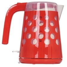 Чайник электрический BQ KT1713P Red. Мощность:2200 Вт, Объем 1,7л, LED подсветка