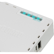 Роутер MikroTik RB750Gr3 hEX (RouterOS L4) with power supply and case 5 port 10/100/1000 гигабитный высокопроизводительный Ethernet