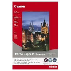 Фотобумага CANONПолуглянцевая 260г/м2, A6 (10X15), 50 л.