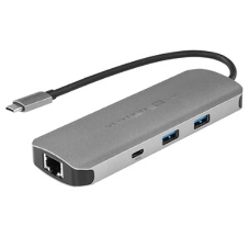 USB-концентратор Vention TGVHB, USB Type-C, HDMI/Ethernet/USB-A/USB-C/TF/mini-jack/microSD/microSDHC/microSDXC, USB Type-C