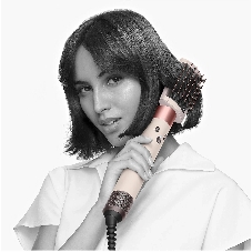 Мультистайлер Dyson Airwrap ID HS08 Ceramic Pink (Straight+Wavy) керамический розовый/розовое золото, 1300 Вт, ионизация