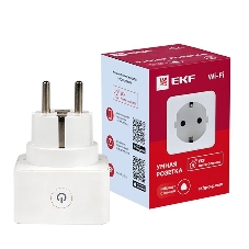 Умная розетка PROxima Сonnect Wi-Fi белая