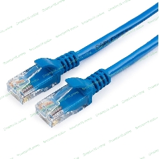Патч-корд UTP Cablexpert PP12-15M/B cat.5e, 15м, литой, многожильный, синий