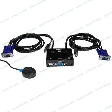 Переключатель KVM 2-портовый ORIGO OKVM221/A1A с портами VGA и USB
