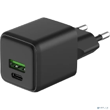 Сетевое зарядное устройство Rexant с двумя портами USB-A и Type-C, 20Вт GaN
