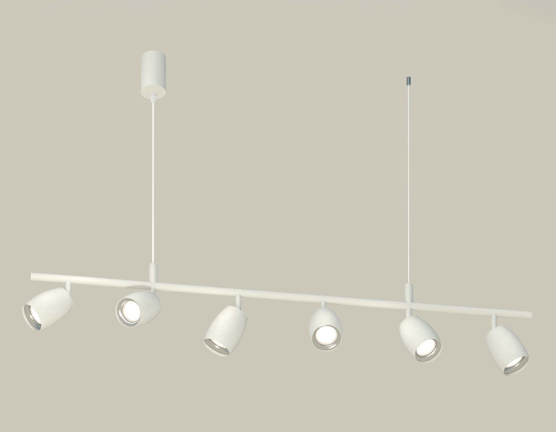 Светильник Ambrella light XB9005500/6 SWH/PSL белый песок/серебро полированное MR16 GU5.3 (С9005, С1122, N7012)