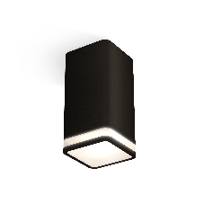 Светильник Ambrella Light XS7821020 SBK/FR черный песок/белый матовый MR16 GU5.3 (C7821, N7751)