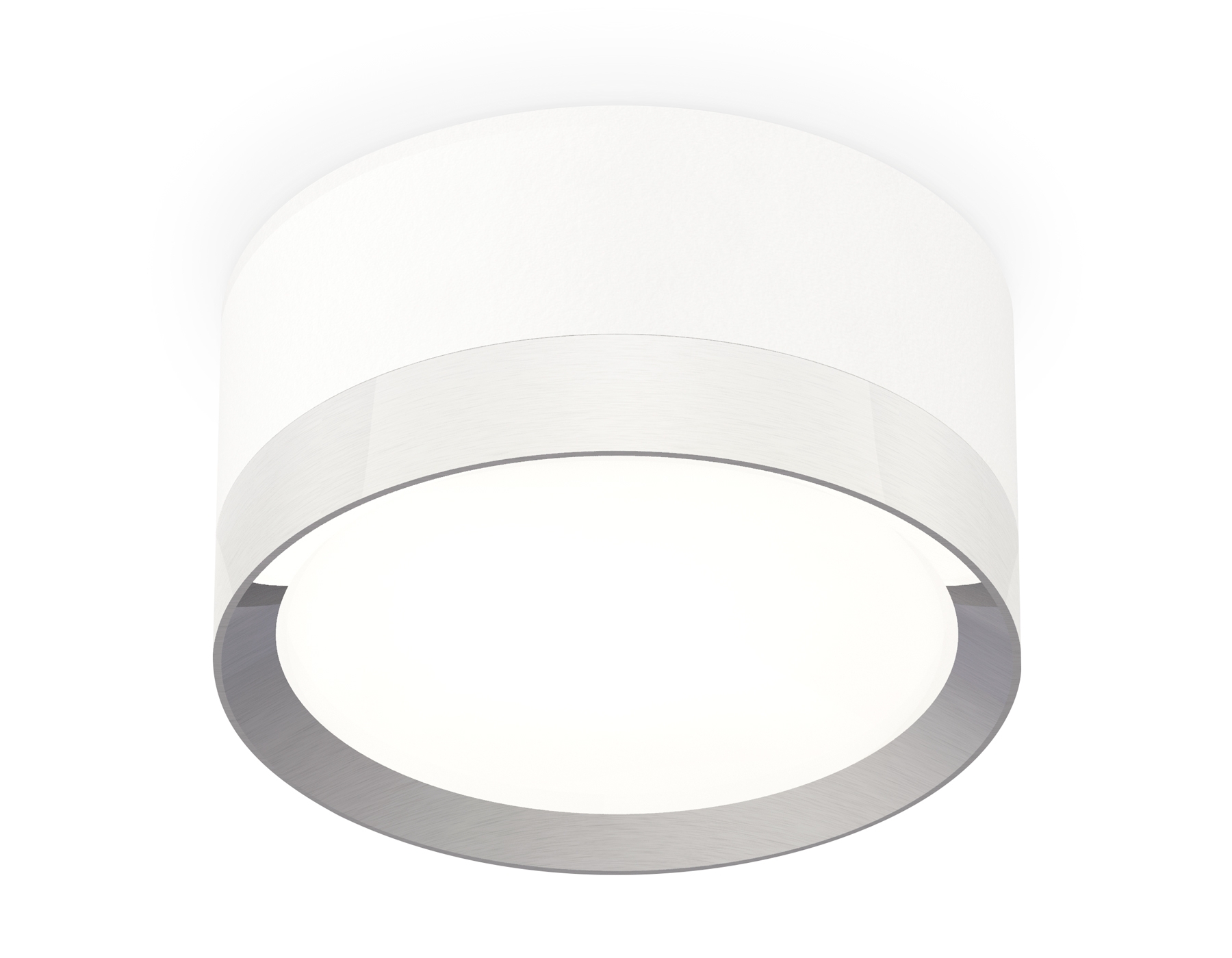 Светильник Ambrella Light XS8101003 SWH/PSL белый песок/серебро полированное GX53 (C8101, N8118)