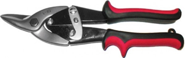 Ножницы по металлу FIT 41570профи crv прорезин.ручки прямые