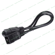 Кабель электропитания ITK PDU 3х1,5 2М с разъемами С13-C14 Кабель электропитания PDU 3х1,5 2М с разъемами С13-C14