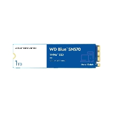 Накопитель SSD Western Digital WD Blue SN570 WDS100T3B0C 1ТБ M2.2280 NVMe PCIe Gen3 8Gb/s