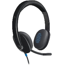 Гарнитура Logitech USB Headset H540 чёрный, проводная, USB