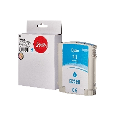 Картридж струйный Sakura C4836A (№11 Cyan) для HP, голубой, 29 мл., 2350 к.