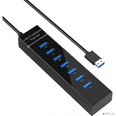 Док-станция USB KS-is KS-569A 7xUSB 3.0 F в USB 3.0 Type A M с блоком питания