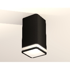 Светильник Ambrella Light XS7821020 SBK/FR черный песок/белый матовый MR16 GU5.3 (C7821, N7751)