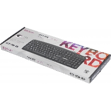 Клавиатура проводная Defender Office HB-910 RU, USB, черный