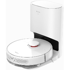 Робот-пылесос Dreame D10 Plus белый, 5200 мА·ч Li-Ion, уборка сухая/влажная, пылесборник контейнер 0.4 л