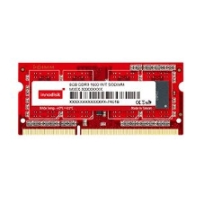 Оперативная память Innodisk, DDR3, 4GB (1x4 GB), 1600 MHz, CL16, SO-DIMM