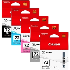 Картридж струйный Canon PGI-72 PBK/GY/PM/PC/CO Multi Pack (510 стр. 5 шт по 14 мл) для Canon PIXMA PRO-10, PRO-10S