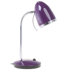 Светильник Camelion KD-313 C12 фиолетовый (настольный, 230V 60W, E27)