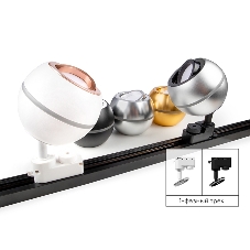 Корпус светильника C1103 SSL серебро песок D100*H80mm MR16 GU5.3 LED 3W 4200K