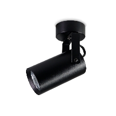 Накладной поворотный спот Ambrella light TA1303 BK черный GU10 max 12W 100*55*165