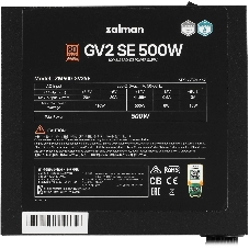 Блок питания Zalman ZM500-GV2SE, 500Вт, 80 PLUS Bronze, 120мм, черный
