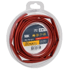 Трубка термоусадочная ТТУ нг-LS 6/3 красн. (уп.2м) IEK UDR12-006-003-002-K04-T Трубка термоусадочная ТТУ нг-LS 6/3 красн. (уп.2м) IEK UDR12-006-003-002-K04-T