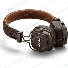 Беспроводные/проводные наушники Marshall Major IV коричневый, накладные, Bluetooth + проводной, беспроводная зарядка, до 80 ч