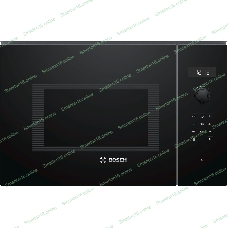 Микроволновая печь встраиваемая Bosch BFL554MB0 черный, 25 л, 900 Вт, переключатели - поворотный механизм/сенсор