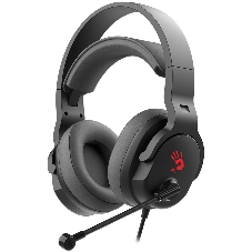 Гарнитура проводная с микрофоном A4Tech Bloody G330p черный 2м мониторные оголовье (G330P)