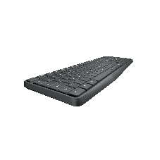 Комплект клавиатура+мышь Logitech MK235 беспроводной, USB, 1000 DPI, серый