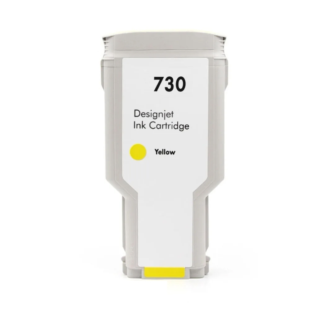 Картридж струйный NVPrint 730 (NV-P2V70A) Yellow для HP DesignJet T1700, T1600, T2600 (300 мл)