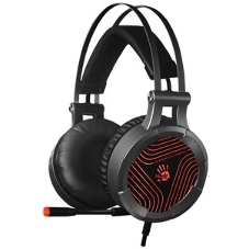 Гарнитура A4Tech Bloody G530 чёрный/серый, проводная, подсветка