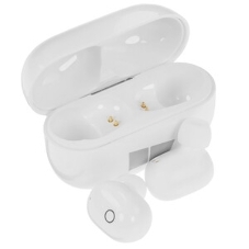 Наушники TWS More Choice БВ11 белый, вкладыши, Bluetooth, сенсорное управление, до 4 ч