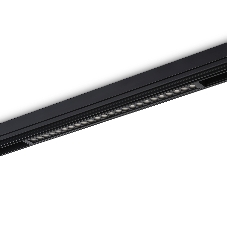 Управляемый светодиодный светильник для шинопровода Magnetic Ambrella light GL1314 BK черный IP20 24W 3000K-6400K 220V 24° 455*25*42 (Без ПДУ)