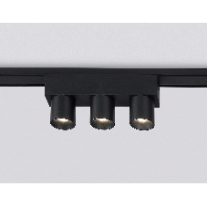 Светильник трековый светодиодный GV1504/3 BK черный IP20 6W 4200K 48V 24° 122*26*55