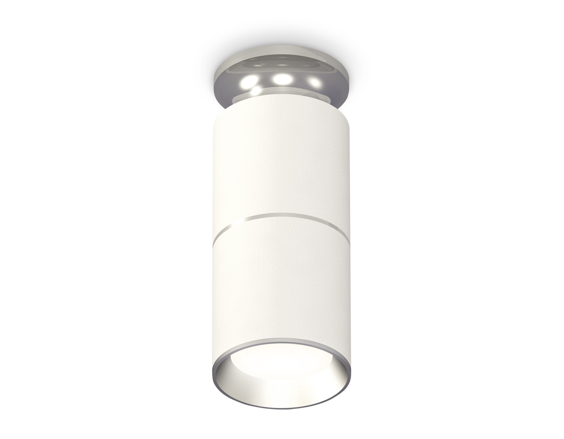 Светильник Ambrella Light XS6301240 SWH/PSL белый песок/серебро полированное MR16 GU5.3 (N6903, C6301, A2060, N6104)