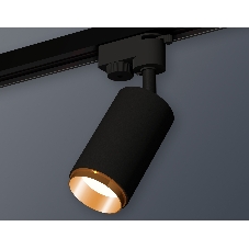 Светильник Ambrella light XT6323044 SBK/PYG черный песок/золото желтое полированное MR16 GU5.3 (A2521, C6323, N6124)