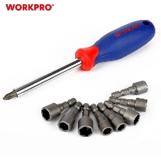 Набор инструментов Workpro WP202566 63 предмета (жесткий кейс)