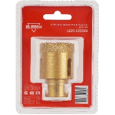 Коронка алмазная ELITECH 40мм х М14 1820.122200