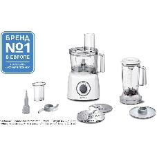 Кухонный комбайн Bosch MCM3200W, 800 Вт, 2 скорости, чаша 2300 мл.