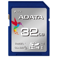 Флеш карта SDHC 32Gb Class10 ADATA ASDH32GUICL10-R Ultra speed